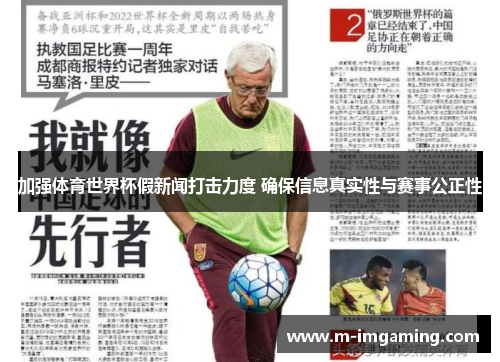 加强体育世界杯假新闻打击力度 确保信息真实性与赛事公正性